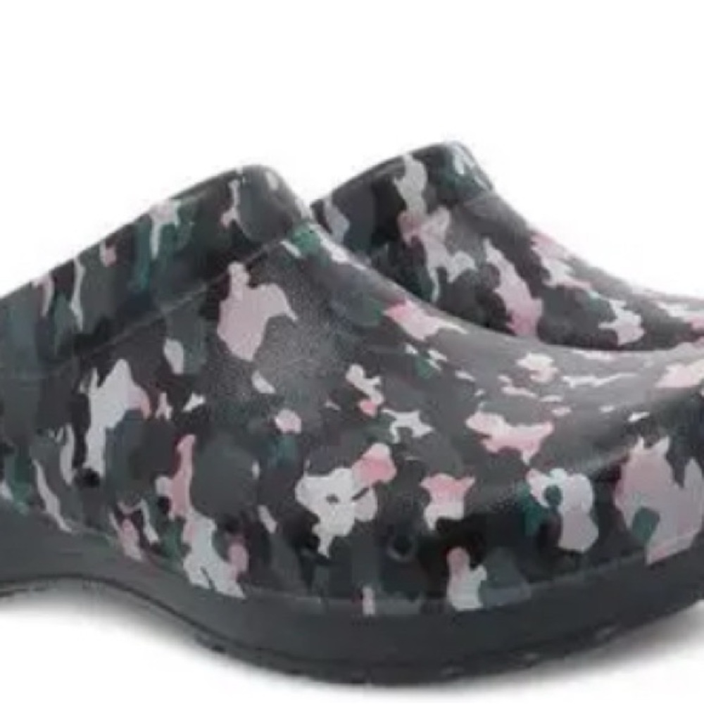 Dansko Kane Camouflage Clogs for Women - Picture 2 of 7